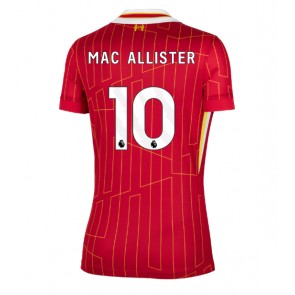 Liverpool Alexis Mac Allister #10 Domácí Dres pro Dámy 2024-25 Krátkým Rukávem