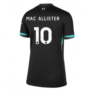 Liverpool Alexis Mac Allister #10 Venkovní Dres pro Dámy 2024-25 Krátkým Rukávem