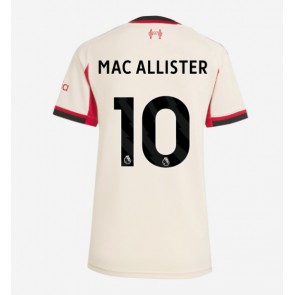 Liverpool Alexis Mac Allister #10 Venkovní Dres pro Dámy 2025-26 Krátkým Rukávem