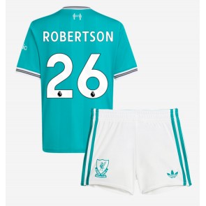 Liverpool Andrew Robertson #26 Alternativní dres komplet pro Děti 2025-26 Krátkým Rukávem (+ Krátké kalhoty)