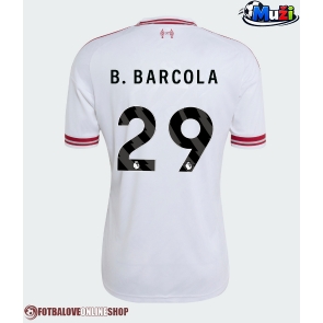 Liverpool Bradley Barcola #29 Venkovní Dres 2026-27 Krátkým Rukávem