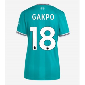 Liverpool Cody Gakpo #18 Alternativní Dres pro Dámy 2025-26 Krátkým Rukávem