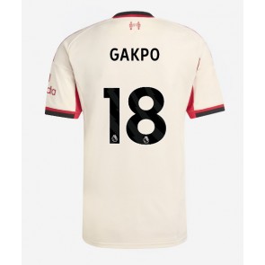Liverpool Cody Gakpo #18 Venkovní Dres 2025-26 Krátkým Rukávem Liverpool Cody Gakpo #18 Venkovní Dres 2025-26 Krátkým Rukávem