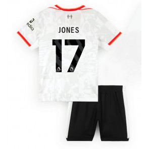 Liverpool Curtis Jones #17 Alternativní dres komplet pro Děti 2024-25 Krátkým Rukávem (+ Krátké kalhoty)