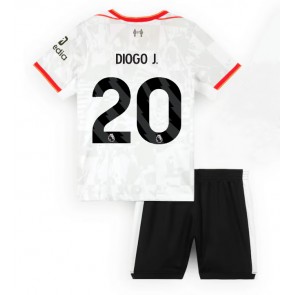 Liverpool Diogo Jota #20 Alternativní dres komplet pro Děti 2024-25 Krátkým Rukávem (+ Krátké kalhoty)