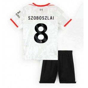 Liverpool Dominik Szoboszlai #8 Alternativní dres komplet pro Děti 2024-25 Krátkým Rukávem (+ Krátké kalhoty)