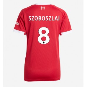 Liverpool Dominik Szoboszlai #8 Domácí Dres pro Dámy 2025-26 Krátkým Rukávem