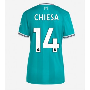 Liverpool Federico Chiesa #14 Alternativní Dres pro Dámy 2025-26 Krátkým Rukávem