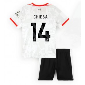 Liverpool Federico Chiesa #14 Alternativní dres komplet pro Děti 2024-25 Krátkým Rukávem (+ Krátké kalhoty)