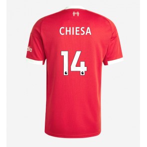 Liverpool Federico Chiesa #14 Domácí Dres 2025-26 Krátkým Rukávem