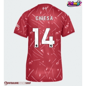 Liverpool Federico Chiesa #14 Domácí Dres pro Dámy 2026-27 Krátkým Rukávem