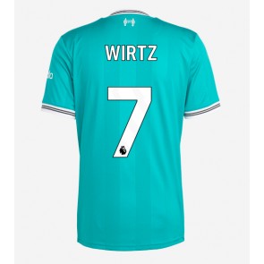 Liverpool Florian Wirtz #7 Alternativní Dres 2025-26 Krátkým Rukávem