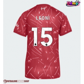Liverpool Giovanni Leoni #15 Domácí Dres pro Dámy 2026-27 Krátkým Rukávem
