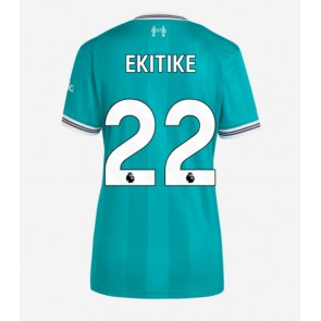 Liverpool Hugo Ekitike #22 Alternativní Dres pro Dámy 2025-26 Krátkým Rukávem