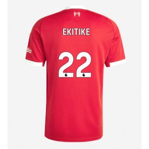 Liverpool Hugo Ekitike #22 Domácí Dres 2025-26 Krátkým Rukávem