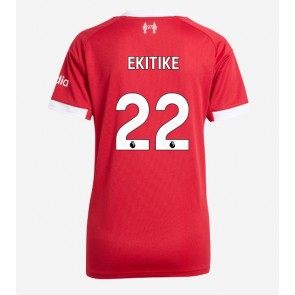 Liverpool Hugo Ekitike #22 Domácí Dres pro Dámy 2025-26 Krátkým Rukávem