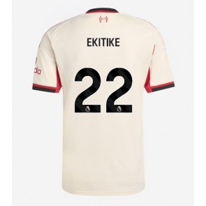 Liverpool Hugo Ekitike #22 Venkovní Dres 2025-26 Krátkým Rukávem