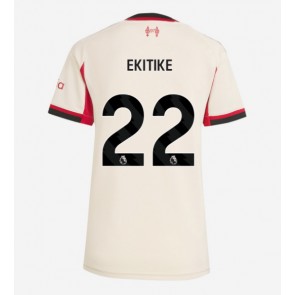 Liverpool Hugo Ekitike #22 Venkovní Dres pro Dámy 2025-26 Krátkým Rukávem