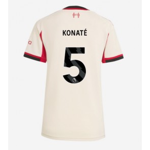 Liverpool Ibrahima Konate #5 Venkovní Dres pro Dámy 2025-26 Krátkým Rukávem