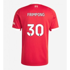 Liverpool Jeremie Frimpong #30 Domácí Dres 2025-26 Krátkým Rukávem