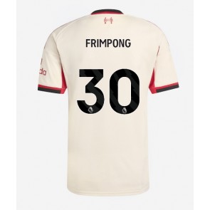 Liverpool Jeremie Frimpong #30 Venkovní Dres 2025-26 Krátkým Rukávem