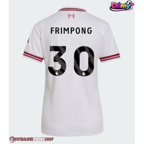 Liverpool Jeremie Frimpong #30 Venkovní Dres pro Dámy 2026-27 Krátkým Rukávem