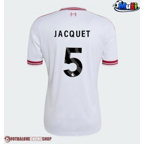 Liverpool Jeremy Jacquet #5 Venkovní Dres 2026-27 Krátkým Rukávem