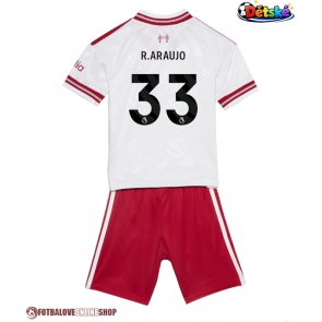 Liverpool Ronald Araujo #33 Venkovní dres komplet pro Děti 2026-27 Krátkým Rukávem (+ Krátké kalhoty)