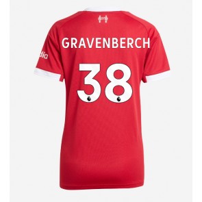 Liverpool Ryan Gravenberch #38 Domácí Dres pro Dámy 2025-26 Krátkým Rukávem