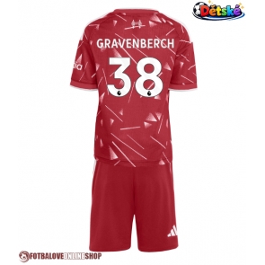 Liverpool Ryan Gravenberch #38 Domácí dres komplet pro Děti 2026-27 Krátkým Rukávem (+ Krátké kalhoty)