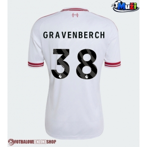 Liverpool Ryan Gravenberch #38 Venkovní Dres 2026-27 Krátkým Rukávem