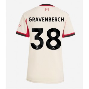 Liverpool Ryan Gravenberch #38 Venkovní Dres pro Dámy 2025-26 Krátkým Rukávem