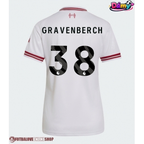 Liverpool Ryan Gravenberch #38 Venkovní Dres pro Dámy 2026-27 Krátkým Rukávem