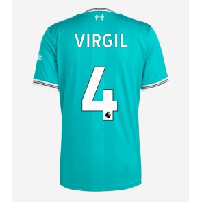 Liverpool Virgil van Dijk #4 Alternativní Dres 2025-26 Krátkým Rukávem