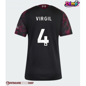 Liverpool Virgil van Dijk #4 Alternativní Dres pro Dámy 2026-27 Krátkým Rukávem