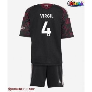 Liverpool Virgil van Dijk #4 Alternativní dres komplet pro Děti 2026-27 Krátkým Rukávem (+ Krátké kalhoty)