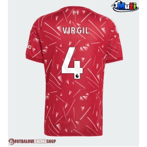 Liverpool Virgil van Dijk #4 Domácí Dres 2026-27 Krátkým Rukávem