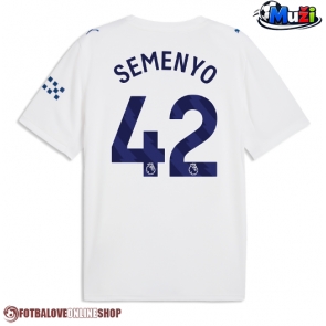 Manchester City Antoine Semenyo #42 Alternativní Dres 2026-27 Krátkým Rukávem