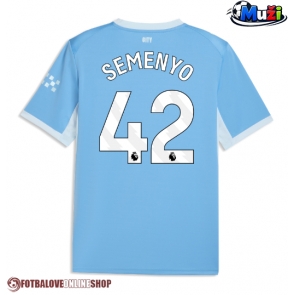 Manchester City Antoine Semenyo #42 Domácí Dres 2026-27 Krátkým Rukávem