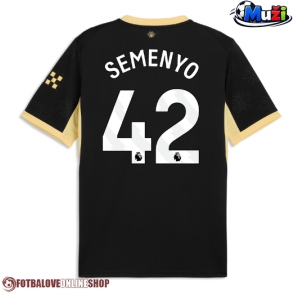 Manchester City Antoine Semenyo #42 Venkovní Dres 2026-27 Krátkým Rukávem