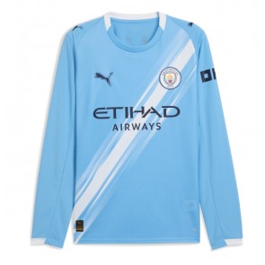 Manchester City Domácí Dres 2025-26 Dlouhým Rukávem