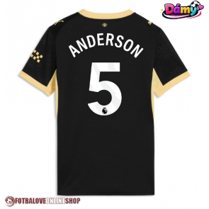 Manchester City Elliot Anderson #5 Venkovní Dres pro Dámy 2026-27 Krátkým Rukávem