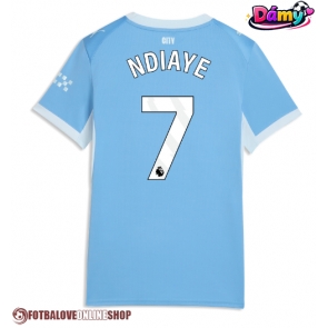 Manchester City Iliman Ndiaye #7 Domácí Dres pro Dámy 2026-27 Krátkým Rukávem