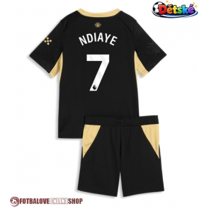 Manchester City Iliman Ndiaye #7 Venkovní dres komplet pro Děti 2026-27 Krátkým Rukávem (+ Krátké kalhoty)