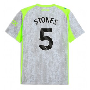 Manchester City John Stones #5 Alternativní Dres 2025-26 Krátkým Rukávem