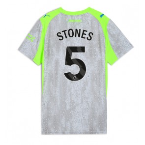 Manchester City John Stones #5 Alternativní Dres pro Dámy 2025-26 Krátkým Rukávem