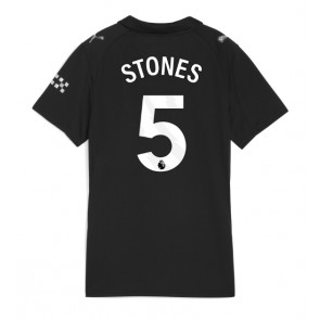 Manchester City John Stones #5 Venkovní Dres pro Dámy 2025-26 Krátkým Rukávem