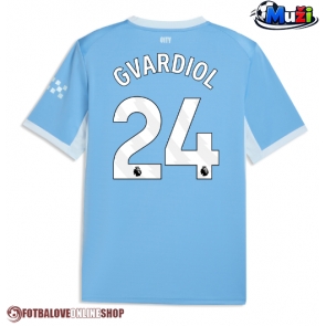 Manchester City Josko Gvardiol #24 Domácí Dres 2026-27 Krátkým Rukávem