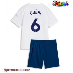 Manchester City Marc Guehi #6 Alternativní dres komplet pro Děti 2026-27 Krátkým Rukávem (+ Krátké kalhoty)