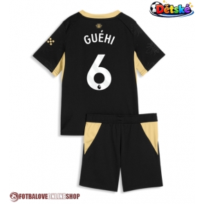 Manchester City Marc Guehi #6 Venkovní dres komplet pro Děti 2026-27 Krátkým Rukávem (+ Krátké kalhoty)